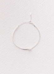 Love Knot Bracelet - Silver