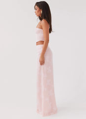 Best Love Maxi Skirt - Pink Petal